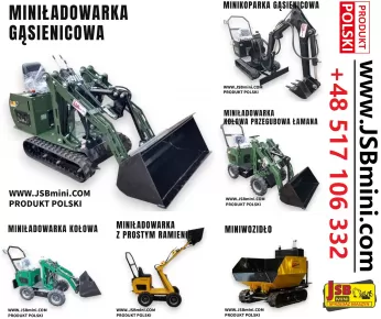 Ładowarka Koparka Wozidło - NOWE 2025 - Prosto od Producenta JSB POLSKA -